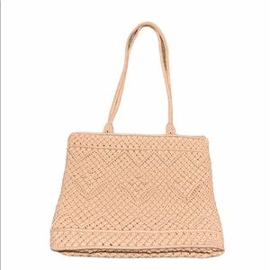 Vintage NWT Macrame Handbag